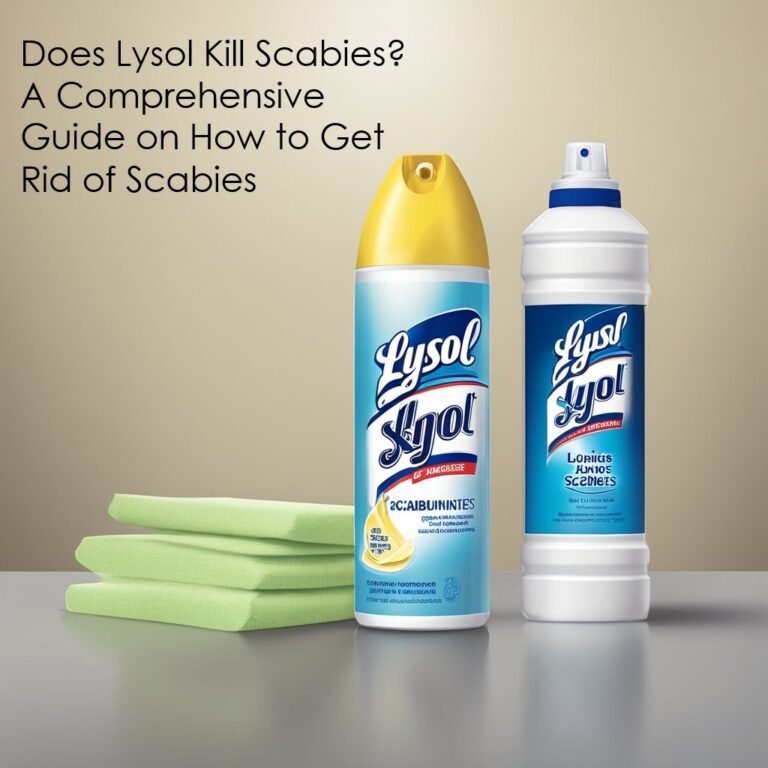 Does Lysol Kill Scabies? A Comprehensive Guide on How to Get Rid of Scabies