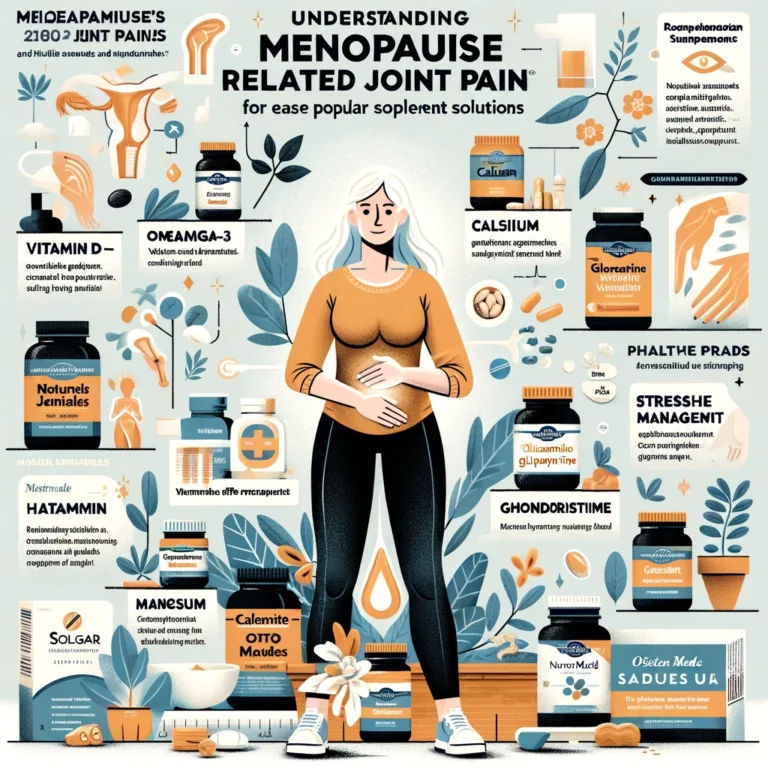 Natural Solutions and Supplements for Menopause Joint Pain